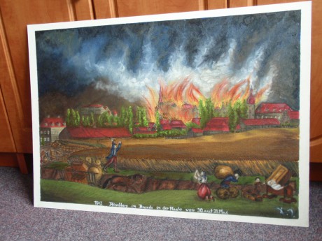 Doksy 1842-když vypukl požár 30.-31.května